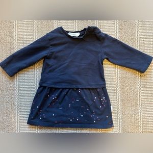 BABY GIRL Miles Brand Navy Dress | Size 6months